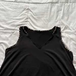Womens Blouse Top XL Black‎ Boho Hippie Sleeveless Fairy Whimsy Classic thumbnail 2