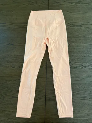 FP Movement Never Better Set - V-Neck Bralette & High-Waist Leggings in Melon thumbnail 4