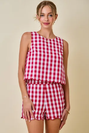Boutique Gingham Top thumbnail 3
