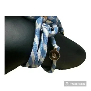 Lauren Ralph Lauren Printed‎ Charm Adjustable Wrap Bracelet thumbnail 4