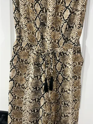 Blue Island snake skin Jumpsuit thumbnail 5