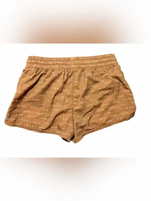 Vuori Clementine 2.0 Shorts Small 2” Women’s Brown Arrows Running Drawstring thumbnail 5