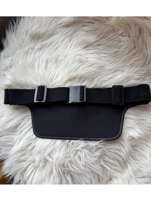Marika Black Adjustable Waist Pack with Zipper Pocket thumbnail 2