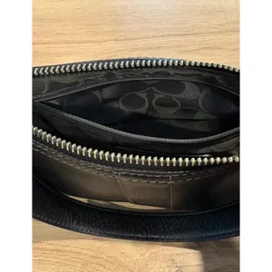 Coach Black Leather Small Soho Baguette Bag‎ Silver Hardware 9541 thumbnail 9