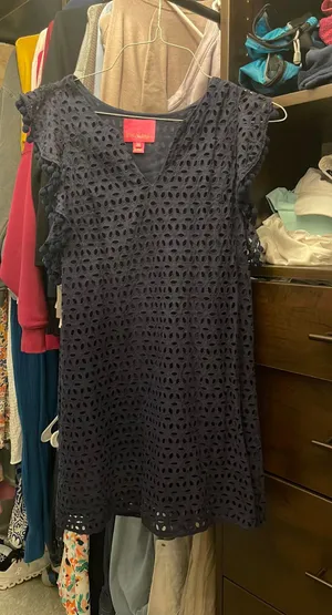 Lilly Pulitzer Navy Blue Dress thumbnail 1