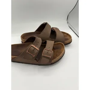 Birkenstock Arizona Brown Mocha Oiled Leather Sandals Mens 4 Womens 6 EU 36 thumbnail 3