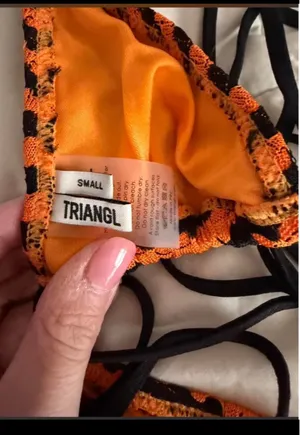 Triangl swim suit bikini set  thumbnail 5