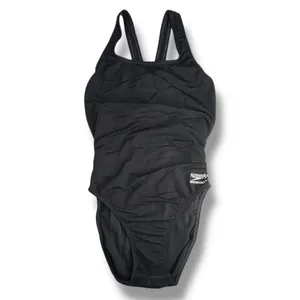 Women's Speedo Endurance Super Proback Solid One piece Black Swimsuit 6 / 32 thumbnail 2