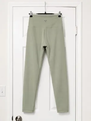 Aritzia TNA TnAction High Rise Sage Green Leggings Yoga Athletic Size Small thumbnail 3