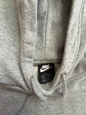 Nike Hoodie Sweatshirt Grey thumbnail 3