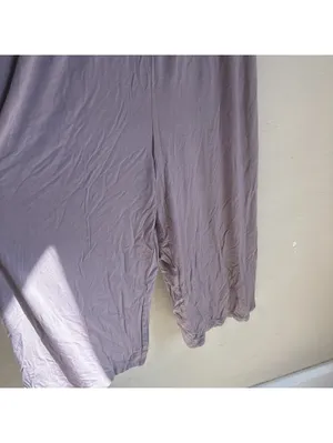 She + Sky NWT Women’s Size Large Mauve Lavender Wide Leg Cami Jumpsuit Romper thumbnail 2