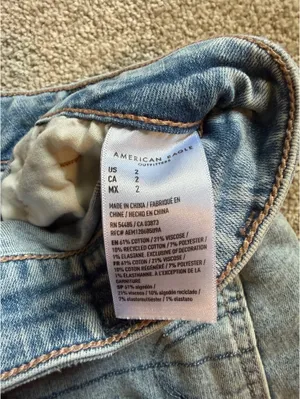 American Eagle High Rise Shortie Next Level Stretch Shorts thumbnail 7