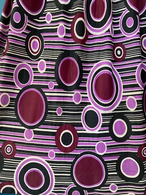 Vintage 70s Psychedelic Maxi Dress thumbnail 6