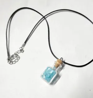 Hand Crafted Glow In The Dark Pendant Necklace thumbnail 1