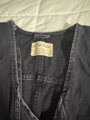We the Free Denim Vest thumbnail 2