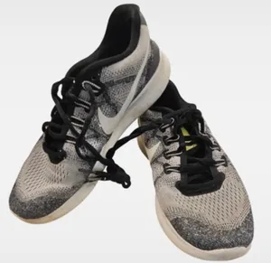 Nike Free 5.0 black & grey running shoes. Size US 8. Regular condition. thumbnail 1
