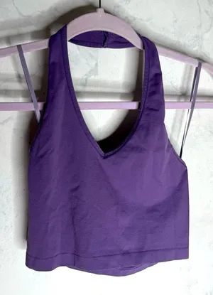 Contour by Pacsun cropped halter top thumbnail 1