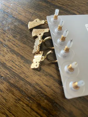 Sugarfix by BaubleBar Gold Tone Cheer Top Flyers Earring Set thumbnail 3