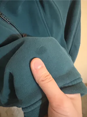 Lululemon Scuba Oversized Half-Zip Hoodie in Green Jasper thumbnail 7