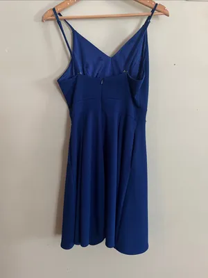 BRIDESMAY Royal Blue Bridesmaid Dress (M) thumbnail 4