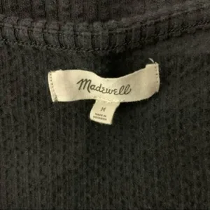 Madewell Women's Short‎ Sleeve Top Tee Medium Black thumbnail 5