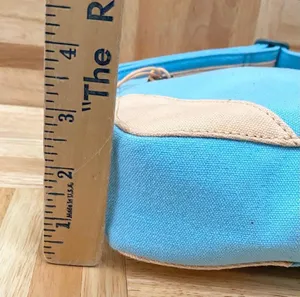 Free People We The Free Blue Canvas Convertible Crossbody Bag thumbnail 5