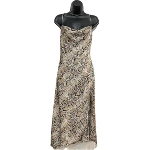 ASTR the Label Snake Skin Cowl Neck Slip Dress Size Small Party Going Out thumbnail 3