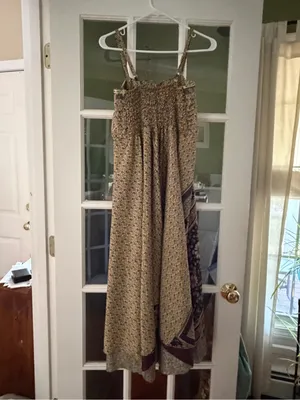 Come together smocked floral flowy dress size S thumbnail 2