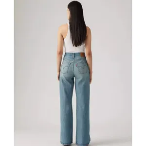 New Levi's 26x30 Premium Ribcage Wide Leg Tint Story Medium Wash thumbnail 3