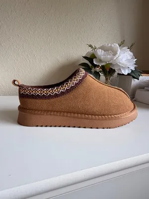 Cozy Faux Suede Slip On Slippers thumbnail 5
