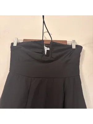 Sincerely Jules Black Strapless Dress Women’s Small Keyhole Front Tie Detail thumbnail 3