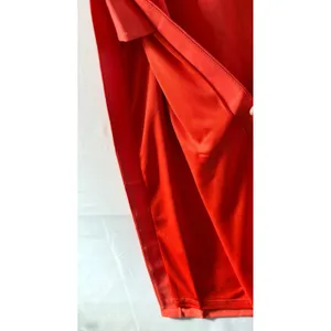 Lulus Bright Orange Maxi Dress CD4992 Side Button Sleeveless Racerback M thumbnail 6