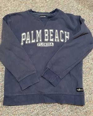 Shark Tee Navy Crewneck thumbnail 1