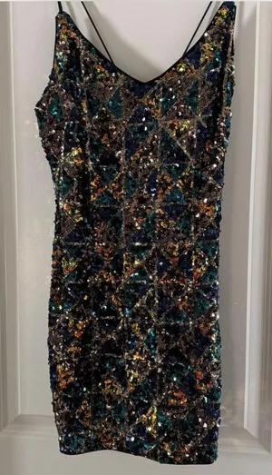 Lulus Sequin Dress thumbnail 1