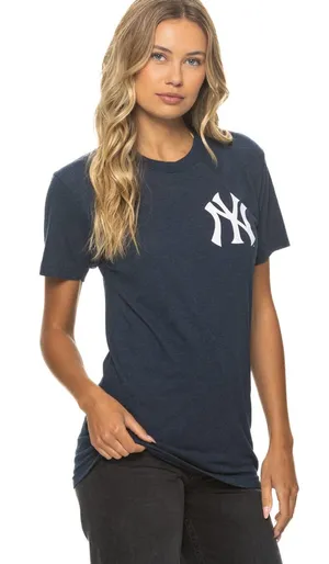 NIB Unisex New York Yankees Aviator Nation x MLB Navy Tri-T-Shirt Size small thumbnail 1