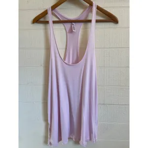 SKIMS Racerback Tank LUXURY LOUNGEWEAR Modal Top Loose Slouchy Medium M Pink thumbnail 2