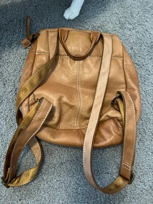 American Leather Co. Leather Backpack thumbnail 2