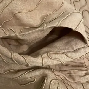Diane Von Furstenberg DVF PAQUERITA Linen Mini Skirt Womens Size 8 Beige Tan thumbnail 9
