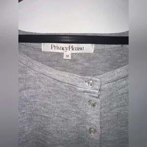Revolve Privacy Please Simone Jumpsuit in Heather Gray sz‎ M thumbnail 6