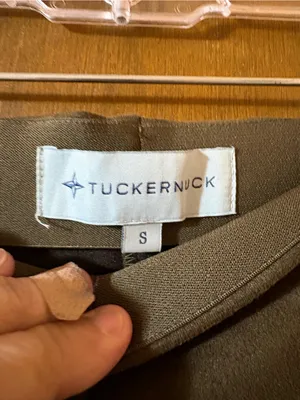 Tuckernuck Deep Olive Vegan Suede Ashford Pants thumbnail 3