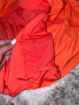 Free People Movement Orange Skirt thumbnail 5