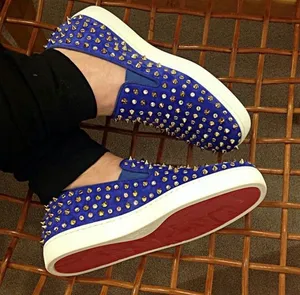 Roller 1C1S crystal studded suede slip-on sneaker size 36 thumbnail 1