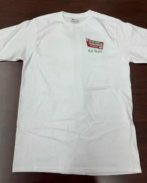 In-N-Out Las Vegas White Graphic Tee Shirt Size Medium thumbnail 1