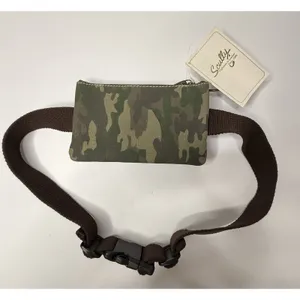 Scully Waist Belt Pouch Wallet Brown Leather Camo‎ Unisex Travel Easy Carry New thumbnail 7