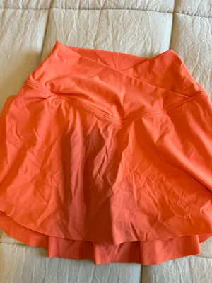 Amazon Orange Athletic Skirt with Shorts thumbnail 2