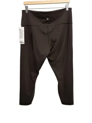 Wunder Train High-Rise Tight/Leggings 25" Size 16 NWT Dark Olive thumbnail 6