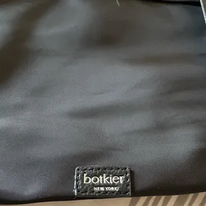 Botkier New York Black Nylon/Faux Pebbled Leather Backpack thumbnail 7