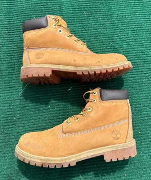 Timberland 6 Inch Premium Waterproof Boot 'Wheat' Nubuck Men’s 7 Women’s Size 8.5 thumbnail 1