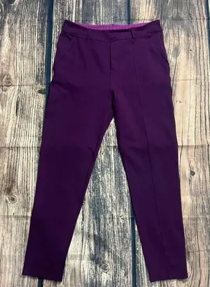 Lululemon Women's Size 6 Purple‎ Tapered Stretchy HR Trousers Jogger Pants thumbnail 1