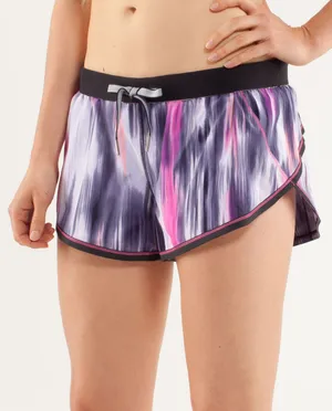 Lululemon Run: Roll Down Short Mirage Deep Indigo Y2K Vintage Size 8 thumbnail 1